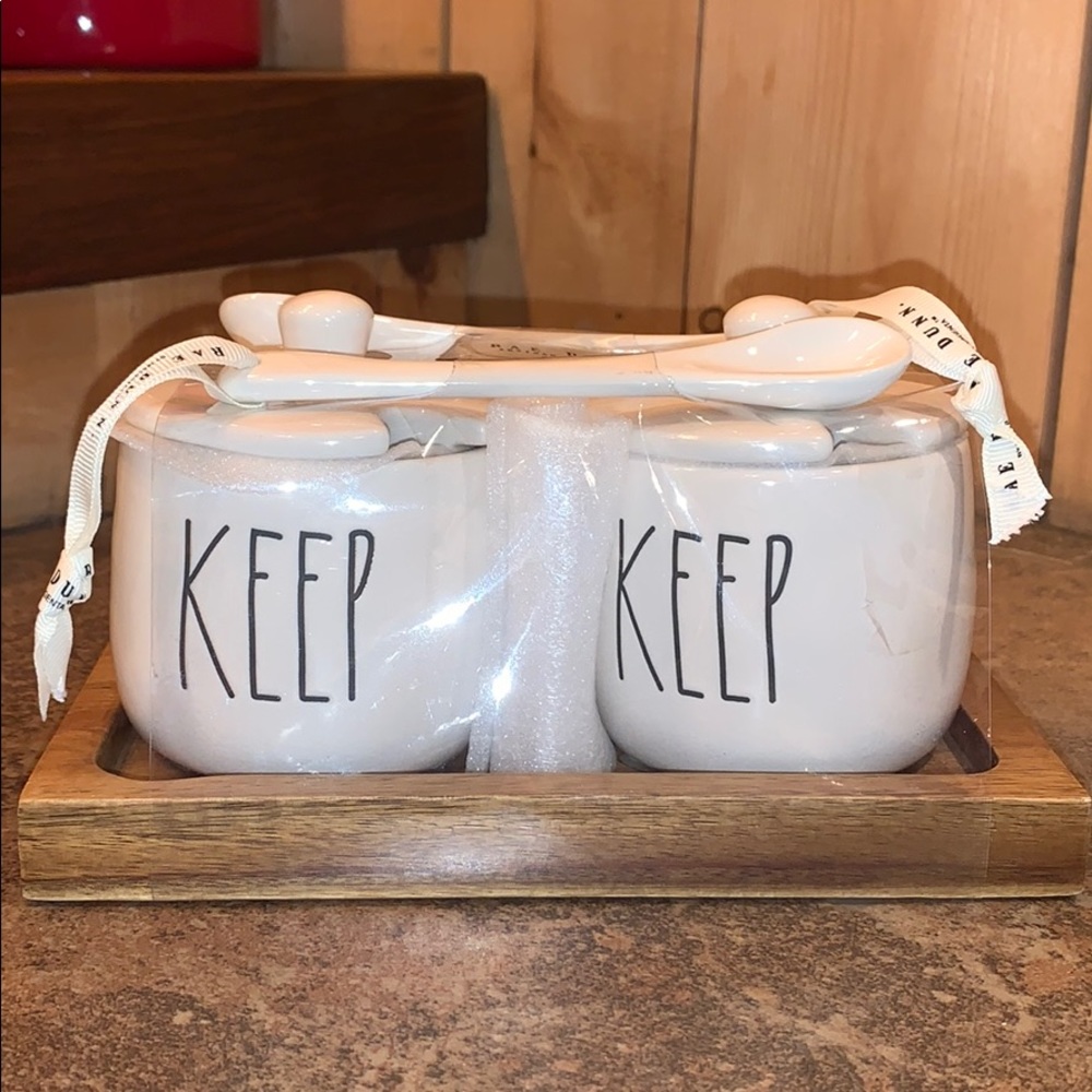 Rae Dunn “Keep” Jars❗️One of a Kind❗️